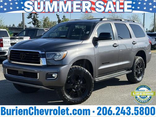 Magnetic Gray Metallic 2022 Toyota Sequoia TRD Sport