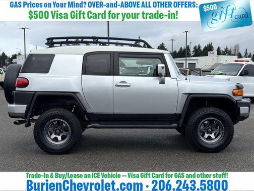 Titanium Metallic 2008 Toyota FJ Cruiser Base