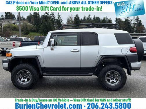 Titanium Metallic 2008 Toyota FJ Cruiser Base