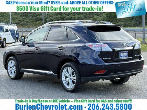 Cerulean Blue Metallic 2010 Lexus RX 450h Base
