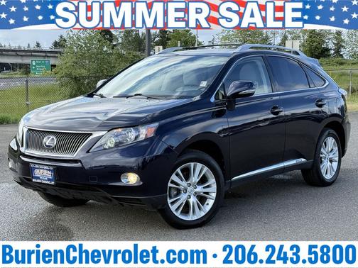 Cerulean Blue Metallic 2010 Lexus RX 450h Base