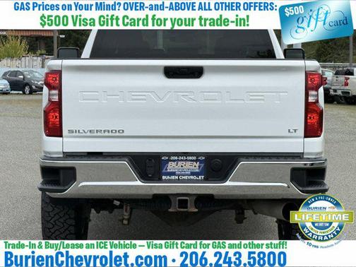 Summit White 2023 Chevrolet Silverado 2500 LT