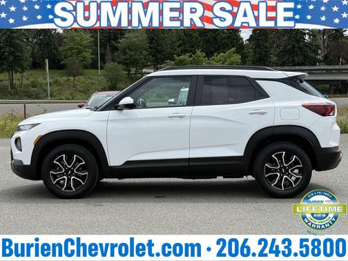 Summit White 2023 Chevrolet Trailblazer ACTIV
