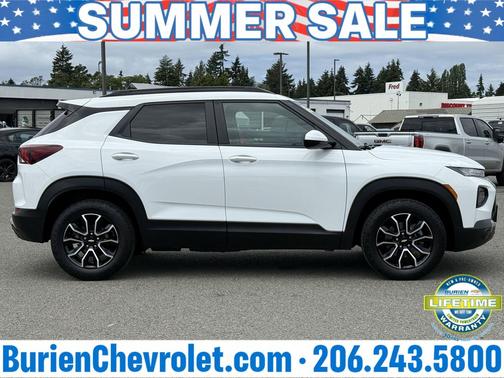 Summit White 2023 Chevrolet Trailblazer ACTIV
