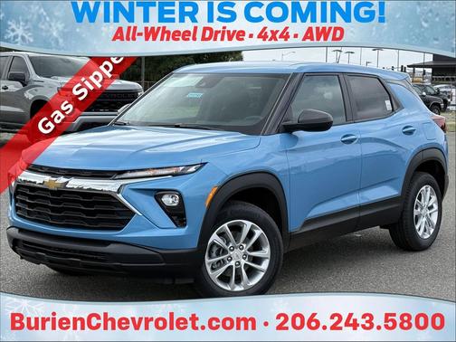 Marina Blue Metallic 2026 Chevrolet Trailblazer LS