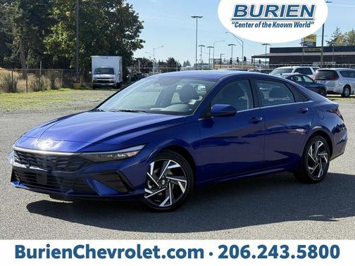 Intense Blue 2025 Hyundai ELANTRA SEL