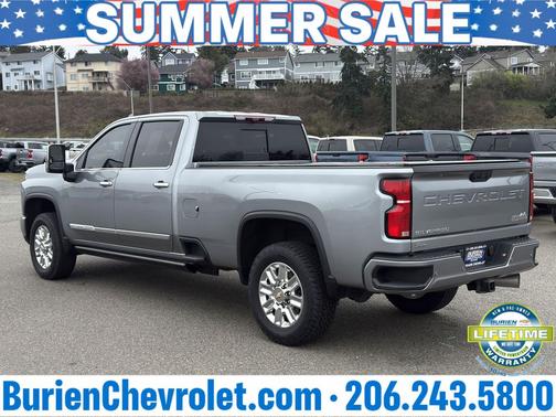 Sterling Gray Metallic 2024 Chevrolet Silverado 3500 High Country