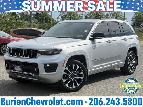 Silver Zynith 2022 Jeep Grand Cherokee Overland