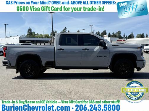 Slate Gray Metallic 2024 Chevrolet Silverado 2500 LTZ