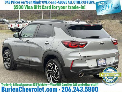 Sterling Gray Metallic 2024 Chevrolet Trailblazer RS