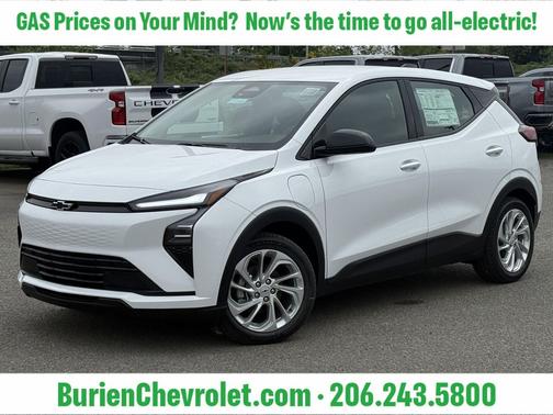 Summit White 2027 Chevrolet Bolt LT