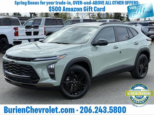 Cacti Green 2026 Chevrolet Trax FWD ACTIV