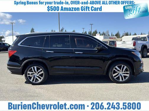 Black 2017 Honda Pilot Elite