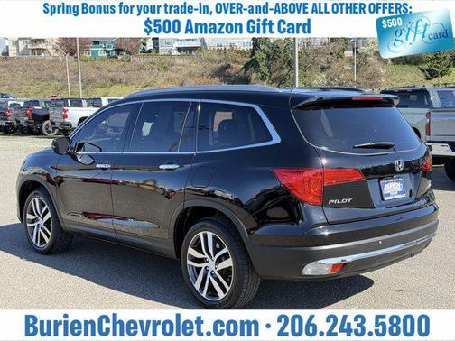 Black 2017 Honda Pilot Elite