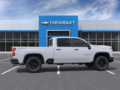 Summit White 2026 Chevrolet Silverado 2500 Crew Cab, Standard Bed, XR2, 4WD