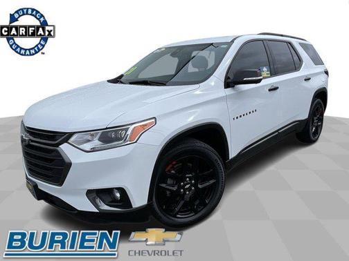 Summit White 2020 Chevrolet Traverse Premier