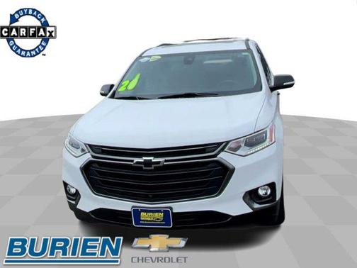 Summit White 2020 Chevrolet Traverse Premier