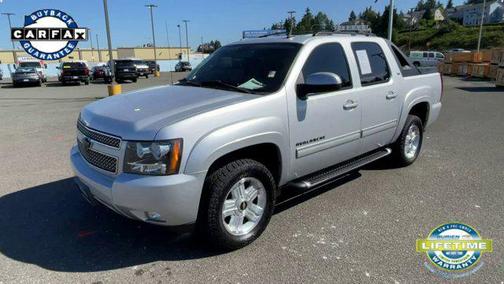 Silver Ice Metallic 2012 Chevrolet Avalanche 1500 LT