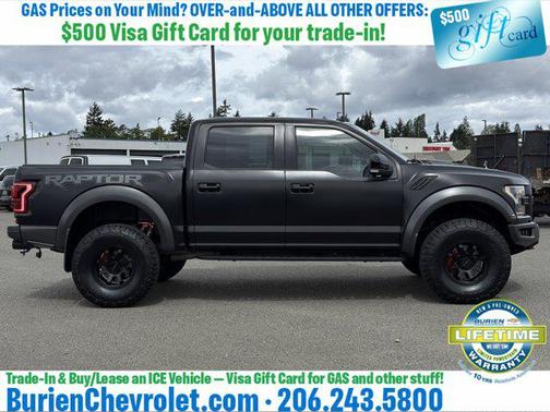 Agate Black Metallic 2019 Ford F-150 Raptor