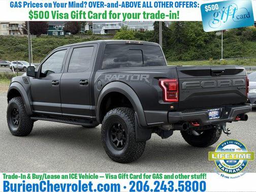 Agate Black Metallic 2019 Ford F-150 Raptor