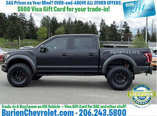 Agate Black Metallic 2019 Ford F-150 Raptor