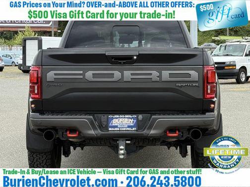 Agate Black Metallic 2019 Ford F-150 Raptor