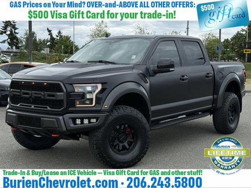 Agate Black Metallic 2019 Ford F-150 Raptor