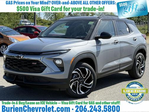 Sterling Gray Metallic 2026 Chevrolet Trailblazer RS
