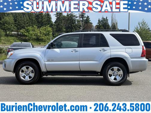 Silver 2007 Toyota 4Runner SR5