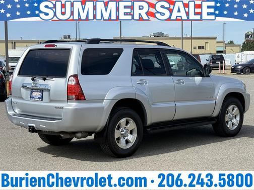 Silver 2007 Toyota 4Runner SR5