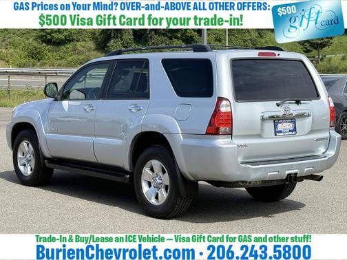 Silver 2007 Toyota 4Runner SR5