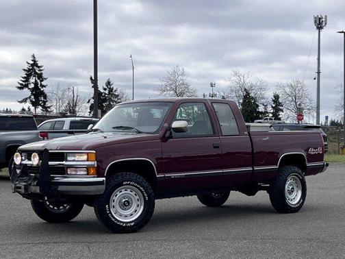 Maroon 1994 Chevrolet 2500 Fleetside