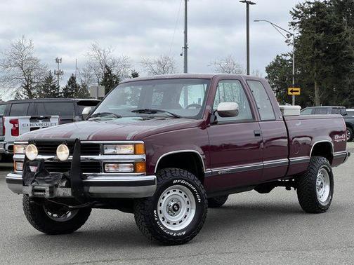Maroon 1994 Chevrolet 2500 Fleetside