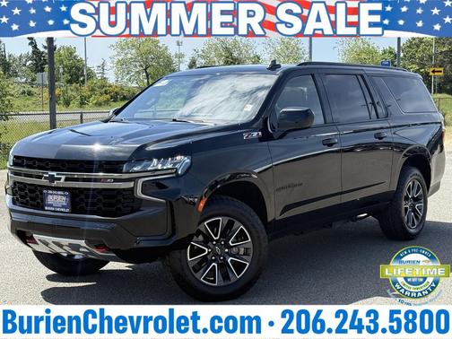 Black 2022 Chevrolet Suburban 4WD Z71
