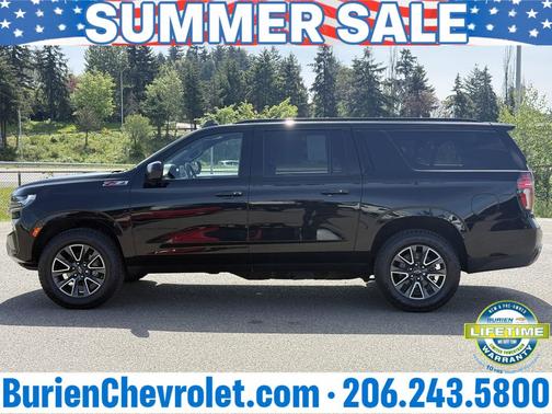 Black 2022 Chevrolet Suburban 4WD Z71