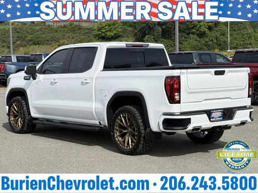 Summit White 2025 GMC Sierra 1500 Elevation