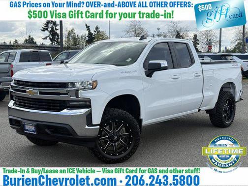 Summit White 2020 Chevrolet Silverado 1500 LT