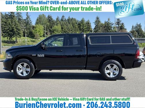 Black Clearcoat 2014 RAM 1500 Sport