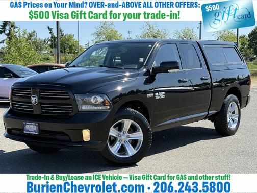 Black Clearcoat 2014 RAM 1500 Sport