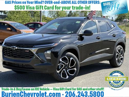 Mosaic Black Metallic 2026 Chevrolet Trax FWD 2RS