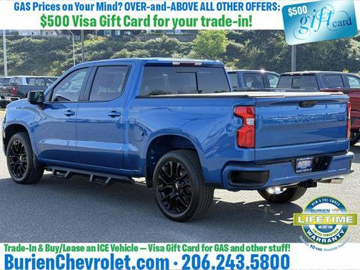 Glacier Blue Metallic 2022 Chevrolet Silverado 1500 RST