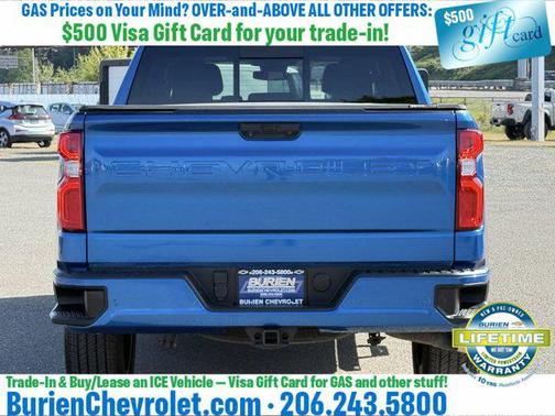 Glacier Blue Metallic 2022 Chevrolet Silverado 1500 RST