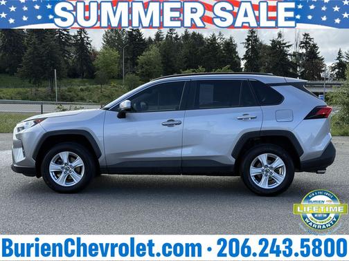 Silver Sky Metallic 2020 Toyota RAV4 XLE