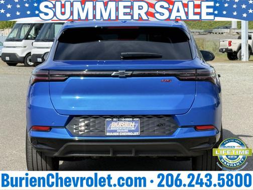 Riptide Blue Metallic 2025 Chevrolet Equinox EV RS