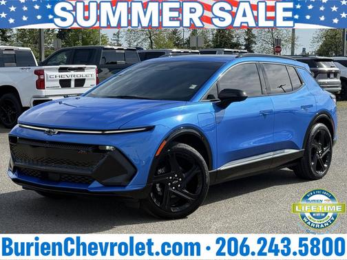 Riptide Blue Metallic 2025 Chevrolet Equinox EV RS