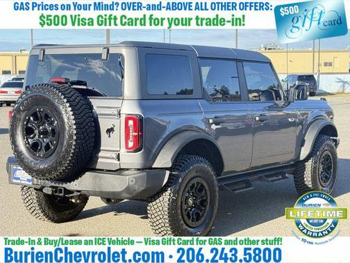 Carbonized Gray Metallic 2022 Ford Bronco Wildtrak