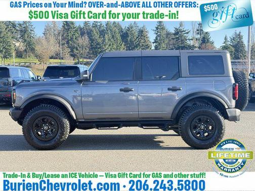 Carbonized Gray Metallic 2022 Ford Bronco Wildtrak
