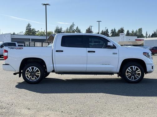 Super White 2021 Toyota Tundra SR5