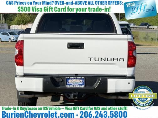 Super White 2021 Toyota Tundra SR5