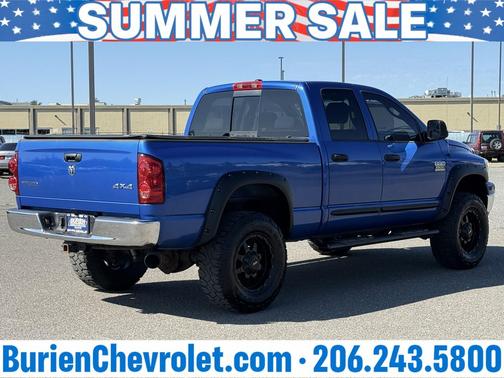 Blue 2007 Dodge Ram 2500 SLT/TRX